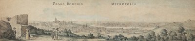 Great View of Prague by Václav Hollar